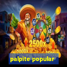 palpite popular